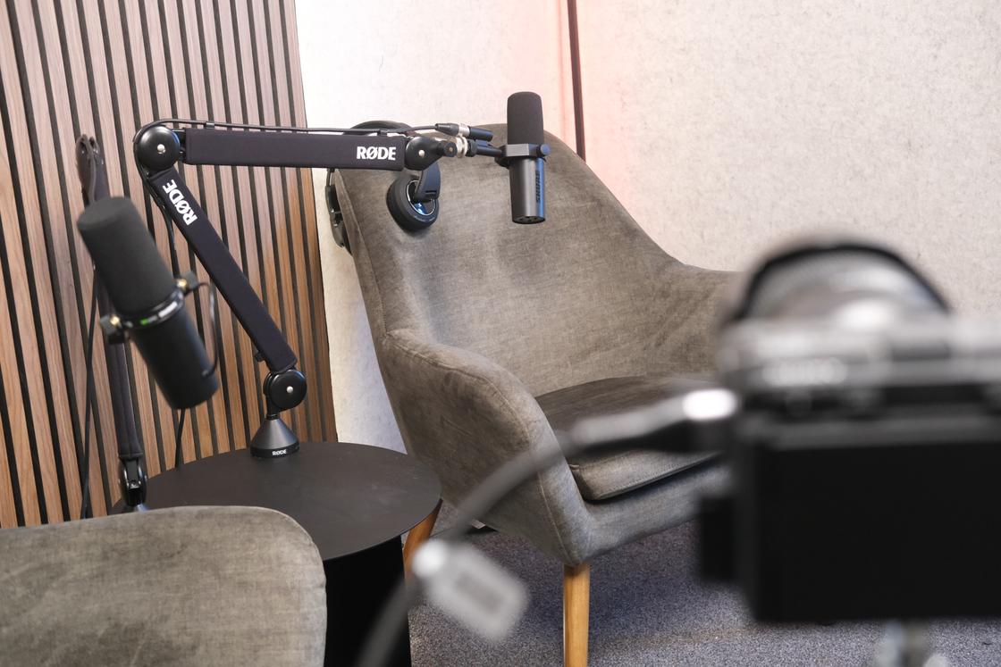 The recording setup